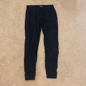 Hollister black joggers